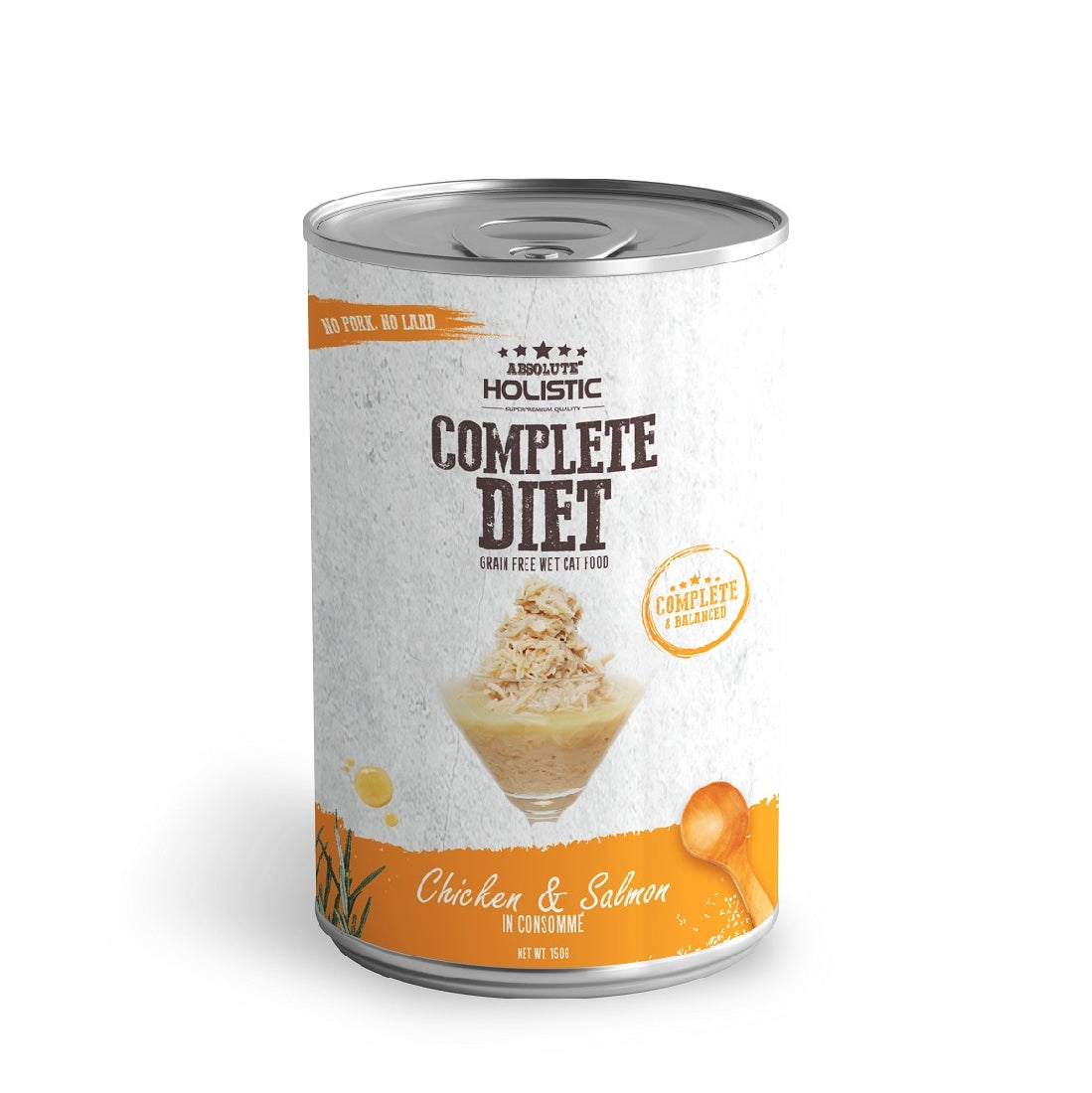 Absolute Holistic Complete Diet Chicken & Salmon 150g