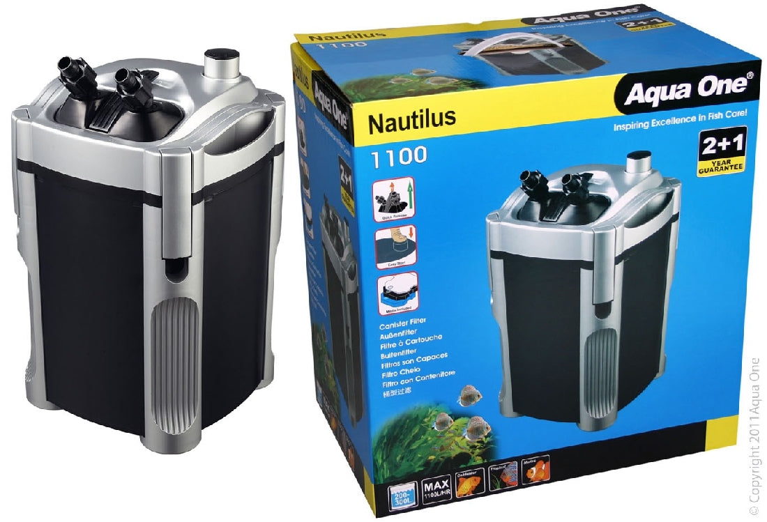Nautilus 1100 Canister Filter - Powerful and Efficient Aquarium Filtration Solution