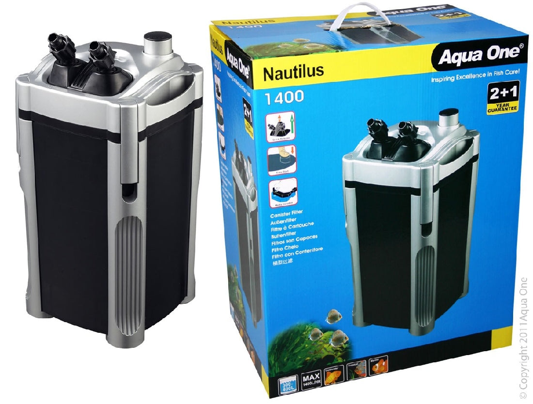 Nautilus 1400 Canister Filter - Powerful and Efficient Aquarium Filtration Solution
