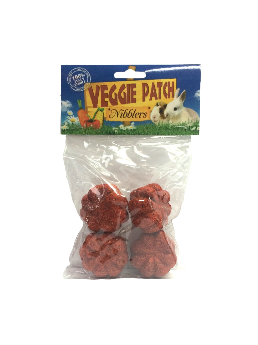 Veggie Patch Nibblers Mini Pumpkins 4 Pack