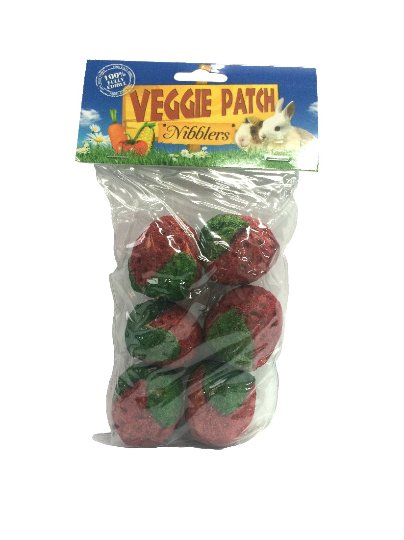 Veggie Patch Nibblers Strawberries 6 Pack