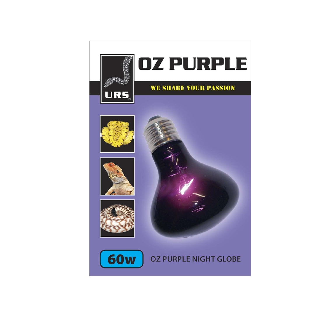 Urs Oz Purple Heat Globe