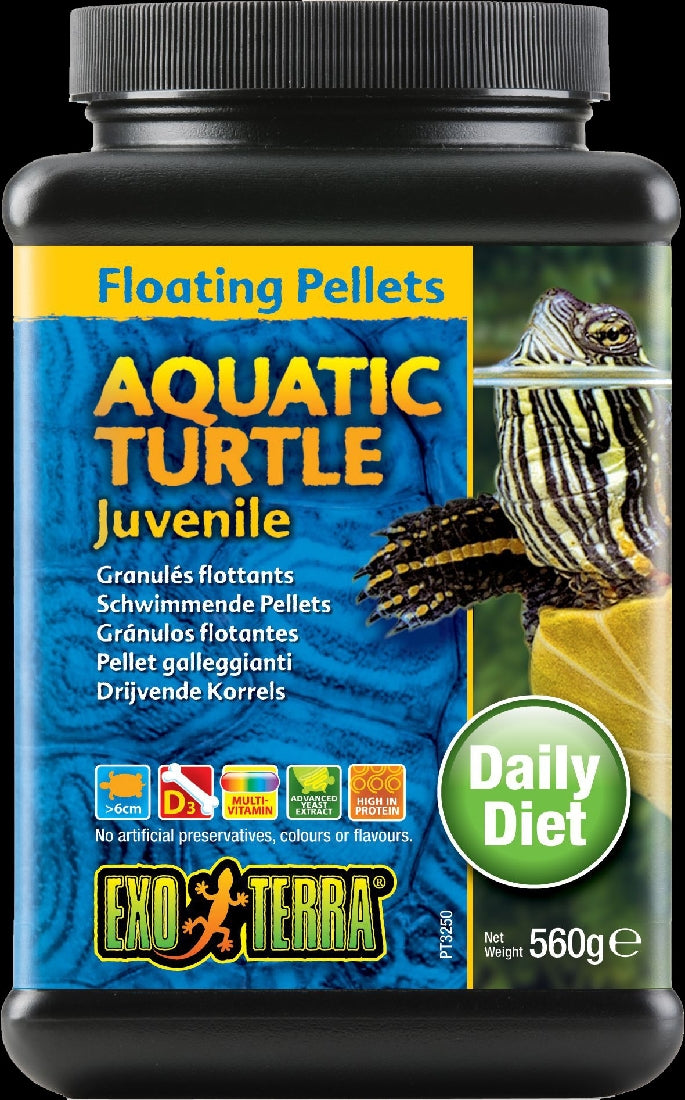 Exo Terra Turtle Food Juvenile Floating Pellets