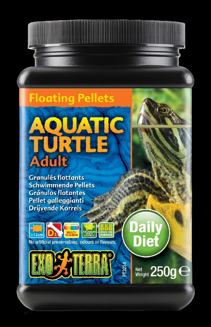 Exo Terra Turtle Food Adult Floating Pellets