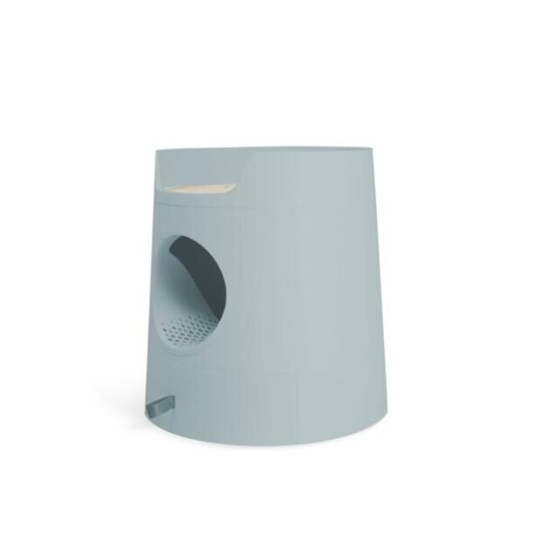Michu Castle 2 In 1 Cat Litter Box With Scratch Pad Morandi Green