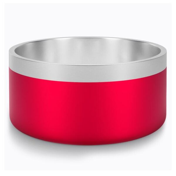 Dazy Dog Stainless Steel Dog Bowl Red