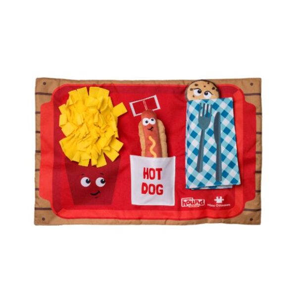 Nina Ottosson Activity Mat Fast Food Snuffle Mat Dog Toy