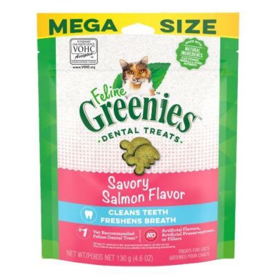 Greenies Savory Salmon Dental Treats 130g