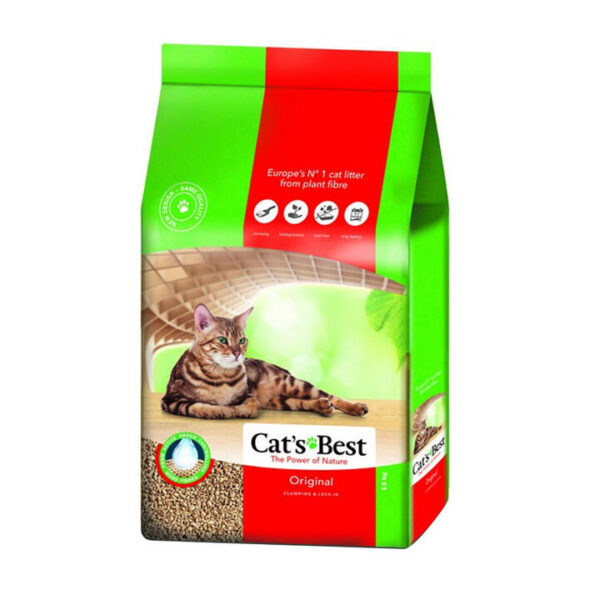 Cat's Best Original Clumping & Encapsulating Cat Litter  4.3 Kg